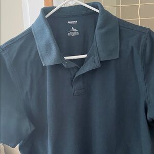 Sonoma Men's Navy Polo Shirt